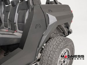 Ford Bronco Rear Fenders - Fab Fours - Full Replacement